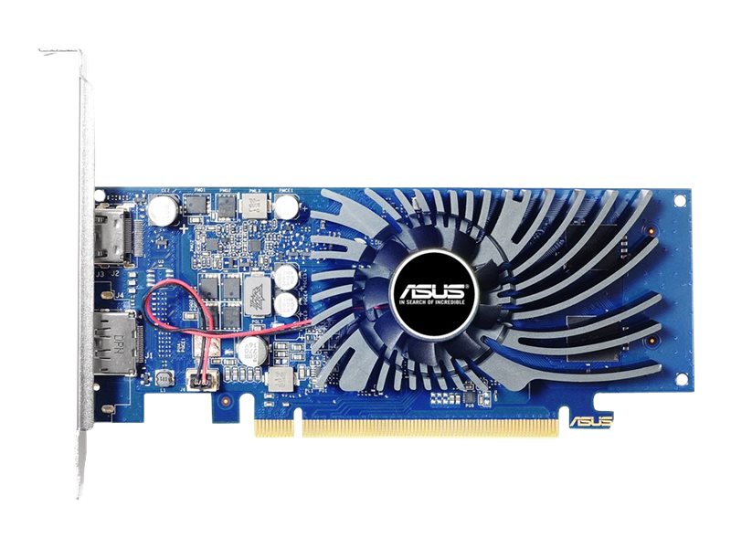 Nvidia® Geforce® Gt1030 2g Brk   Grafikkort   Gf Gt 1030   2 Gb Gddr5   Pcie 3.0 Lavprofil   Hdmi, Displayport fra Asus