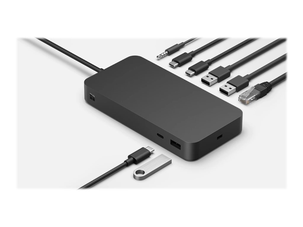 Surface Dock   Dockingstation   Thunderbolt 4   3 X Thunderbolt   1gbe, 2.5gbe   165 Watt   For Surface Laptop 5, Laptop Studio, Pro 8, Pro fra Microsoft