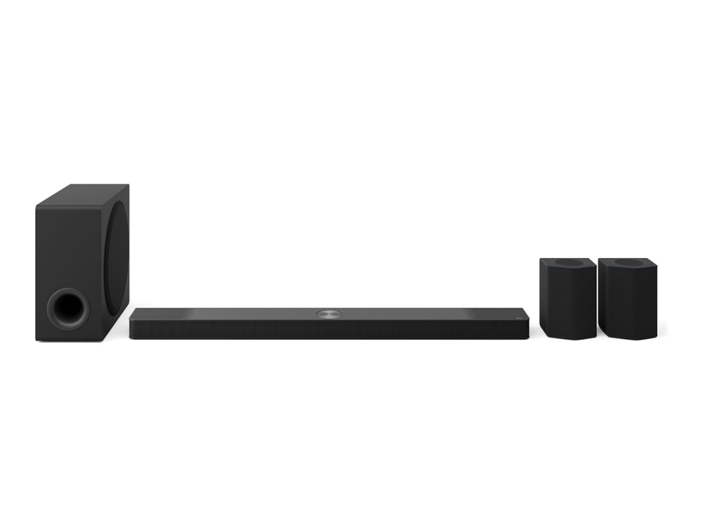 Lg S95tr   Lydbarsystem   Til Hjemmebiograf   9.1.5 Kanal   Trådløs   Wi Fi, Bluetooth 5.1   App Kontrolleret   810 Watt (total) fra Lg Electronics