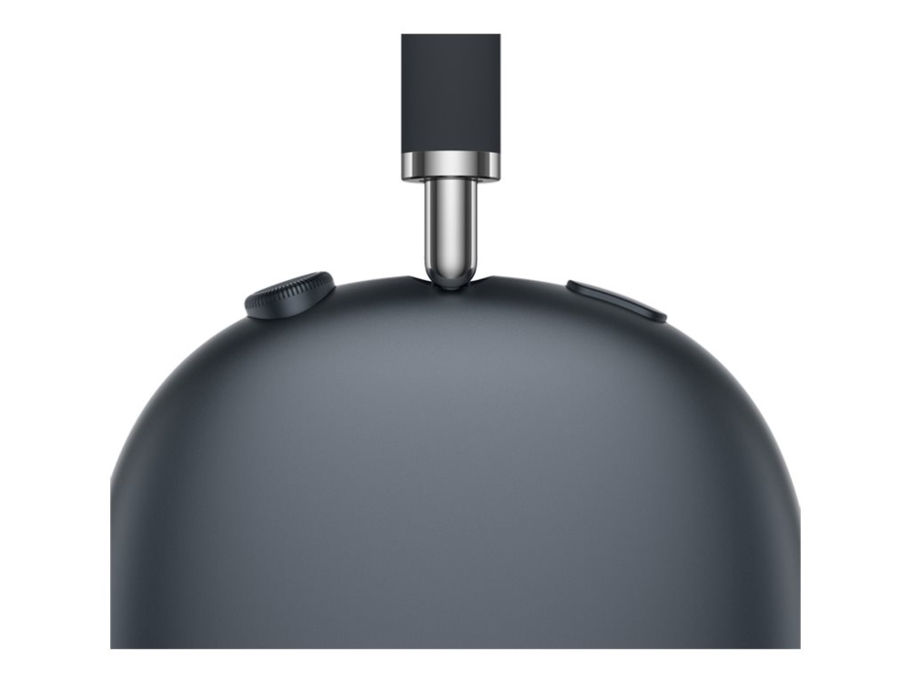 Airpods Max   2. Generation   Hovedtelefoner Med Mik.   Fuld Størrelse   Bluetooth   Trådløs   Aktiv Støjfjerning   Midnat fra Apple