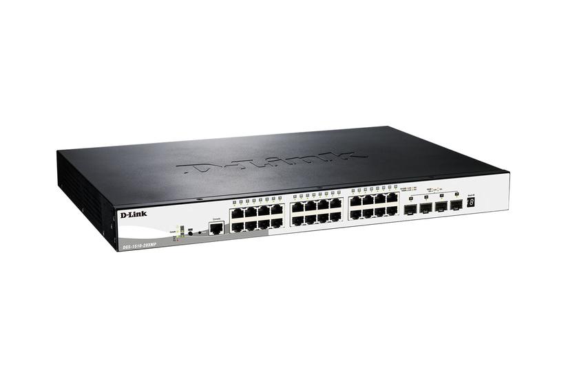 D Link Smartpro Dgs 1510 28xmp   Switch   28 Porte   Administreret   Monterbar På Stativ fra D-link
